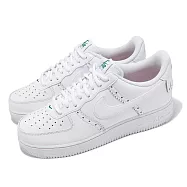 Nike 休閒鞋 Air Force 1 07 LV8 男鞋 白 綠 流蘇 巴洛克 雕花 AF1 HF1937-100 25.5cm WHITE/GREEN