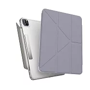 MAGEASYFacet 全方位支架透明背蓋保護套iPad Pro 11" (2022 [M2] -2018) & iPad Air 10.9" (2022-2020) 阿拉斯加藍