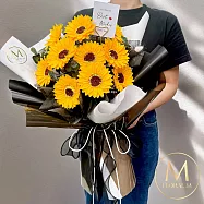 【Floral M】盛夏美好未來向日葵香水花束