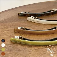 【NANA 娜娜】 韓版彈簧細款珠光一字夾-四入一組 H113052703 無