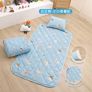 DF童趣館 - 正版授權卡通夏季兒童三合一睡墊組-多款可選 拉拉熊-小小侏儸紀