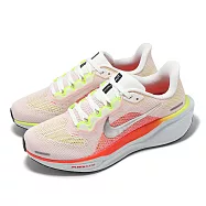 Nike 慢跑鞋 Wmns Pegasus 41 女鞋 橘 黃 氣墊 回彈 小飛馬 運動鞋 FD2723-100 23cm WHITE/ORANGE