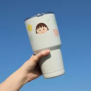 櫻桃小丸子不鏽鋼冰霸杯(900ml)