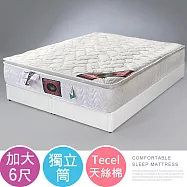 Homelike 喜家居天絲棉三線獨立筒床墊-雙人加大6尺(1973)