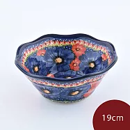 波蘭陶 仲夏紫蜜系列 沙拉碗 19cm 波蘭手工製 飯碗 湯碗
