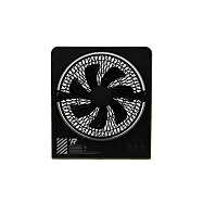 [野一夏] 新一代征服者無線大廣角電風扇 立扇 吊掛扇 桌扇 電風扇 無線充電扇 露營風扇 折疊風扇 -夜幕黑