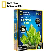 NATIONAL GEOGRAPHIC 國家地理 晶透奇蹟(夜光水晶栽種實驗室)-附螢石水晶1入