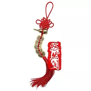 【悠然閣】(可開蓋)銅葫蘆 五帝錢中國結吊飾 掛飾(保平安 化病災 鎮宅 招福 化煞)