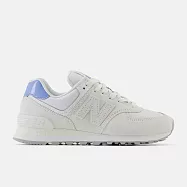 New Balance 574 系列 女 休閒鞋 白藍-WL5742BC-B US6 白色