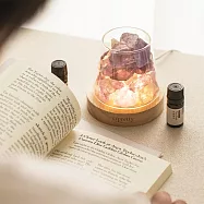 O’Pretty 歐沛媞 富士山水晶燈 贈天然草本精油-多款可選 紫晶+薰衣草