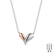 K&rsquo;OR蔻兒 悸動鑽石/玫瑰K金/白鋼項鍊