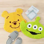 迪士尼大臉造型腳踏墊 -小熊維尼大臉