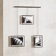 《Umbra》Exhibit壁掛相框3件 | 畫框 照片框 - 墨黑