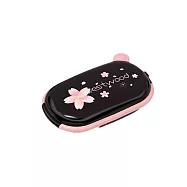 【iSFun】燦爛櫻花*切藥分隔密封收納藥盒/ 櫻月黑