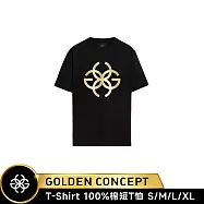 ★送原廠好禮★Golden Concept T-Shirt 黑色/金Logo CT-TS531 (常規版) L 黑色