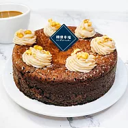 i3微澱粉-生日造型蛋糕-濃情巧克力限糖蛋糕-6吋1顆(限卡 低澱粉 手作蛋糕) 無 D+7出貨