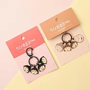 櫻桃小丸子串串鑰匙圈 -小丸子表情包