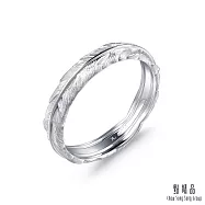 【點睛品】全18K 愛情密語 邱比特之羽 18K金戒指(男戒) 港圍21