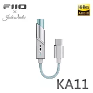 FiiO X Jade Audio KA11 隨身型解碼耳機轉換器 TypeC接頭 -晨曦銀款