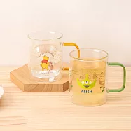 迪士尼耐熱玻璃杯(300ml) -三眼怪大臉