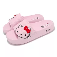 adidas x Hello Kitty 拖鞋 Adilette Ayoon W 女鞋 粉 三麗鷗聯名款 愛迪達 IH2680 22.5cm PINK/BLACK