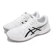 Asics 排球鞋 Upcourt 6 男鞋 女鞋 白 黑 入門款 輕量 室內運動 羽排鞋 亞瑟士 1071A104101 24.5cm WHITE/BLACK 24.5cm WHITE/BLACK