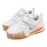 Nike 籃球鞋 GT Cut 3 PS 中童 白 藍 Blueprint 巴黎奧運 小朋友 運動鞋 HM0270-100 15cm WHITE/BLUE