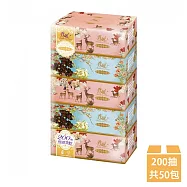 【春風】皇室典藏盒裝面紙200抽x5盒x10串/箱