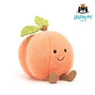 英國 JELLYCAT 14cm 趣味水蜜桃 Amuseables Peach