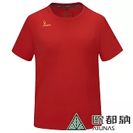 【ATUNAS 歐都納】2024巴黎運動意象圖T/中性款ALL WIN快乾抗菌短袖T恤A6TS2416N*- XS 紅