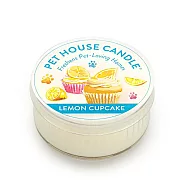 【PET HOUSE】室內除臭寵物香氛小蠟燭43g(美國製/寵物除臭/寵物香氛/天然無毒配方) 烘焙-檸檬杯子蛋糕