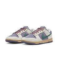 NIKE DUNK LOW 女休閒鞋-白紫-HF5030030 US6 白色