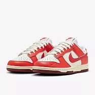 NIKE DUNK LOW 女休閒鞋-白紅-HJ3491161 US7 白色