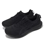 Asics 慢跑鞋 GEL-Contend 9 4E 男鞋 女鞋 超寬楦 黑 緩衝 全黑 運動鞋 亞瑟士 1011B882003 27cm BLACK/GRAPHITE GREY