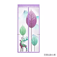 【巴芙洛】青青草原清涼防蚊子/防空調門簾(免釘/魔術貼/防空調新款門簾/防蚊蟲/冷氣不外漏門簾) 空調北歐小鹿