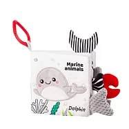 OceanBaby黑白布書- -海底生物世界