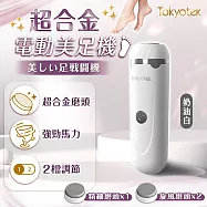 東京電通 超合金電動美足機 奶油白