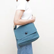 【蘑菇MOGU】May 斜背帆布包 山綠