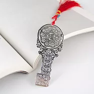 《桐鹿》金屬書籤_五福臨門