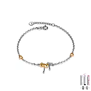 K&rsquo;OR蔻兒 可愛魅力 鑽石/K金女手鍊