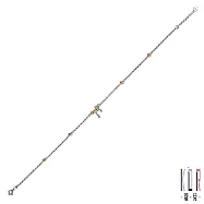 K&rsquo;OR蔻兒 可愛魅力 鑽石/K金女腳鍊