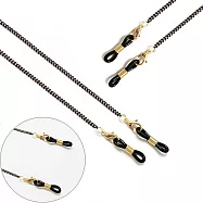 seoul show首爾秀 黑金復古多款兩用口罩掛繩鏈墨鏡平光眼鏡鍊老花近視防丟鍊 簡易款