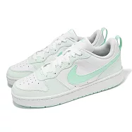 Nike 休閒鞋 Court Borough Low Recraft GS 大童 女鞋 白 綠 小白鞋 低筒 FZ3539-100 24cm WHITE/GREEN