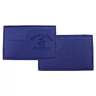 B.H. POLO 比佛利保羅 品牌經典藍色卡片夾