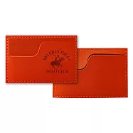 B.H. POLO 比佛利保羅 品牌經典橘色卡片夾