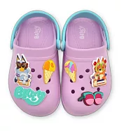 可愛卡通女童布希鞋 (B060-1) 妙妙犬布麗 涼鞋 中大童鞋 卡通童鞋 台灣製 布希鞋 BLUEY 台灣製童鞋 童鞋 BLUEY 妙妙犬布麗 女童鞋 嬰幼童鞋 涼拖鞋 15 紫色