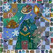 【玲廊滿藝】CN Chang張家寧-童話協奏曲&middot;寂寞彼岸30x30cm