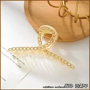 『?井.亞希子』日系潮流金屬鎖鏈百搭造型抓夾 -透明款