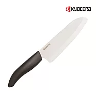 【KYOCERA】日本京瓷彩色陶瓷刀系列16cm 多色任選(原廠總代理) 智慧黑