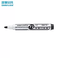 雄獅 72小時開蓋不乾白板筆 黑